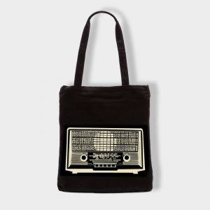 Bolsas Bolsa de tela «Radio» en color negro