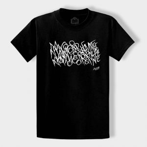 Camisetas Camiseta de Enrique Morente «Letras» para Hombre en Negro