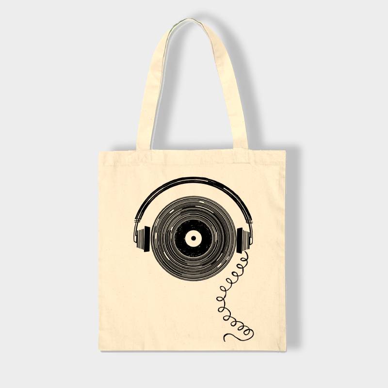 Bolsa de tela «Musica» en color natural Merchandise Merchandise Bolsa de tela «Musica» en color natural